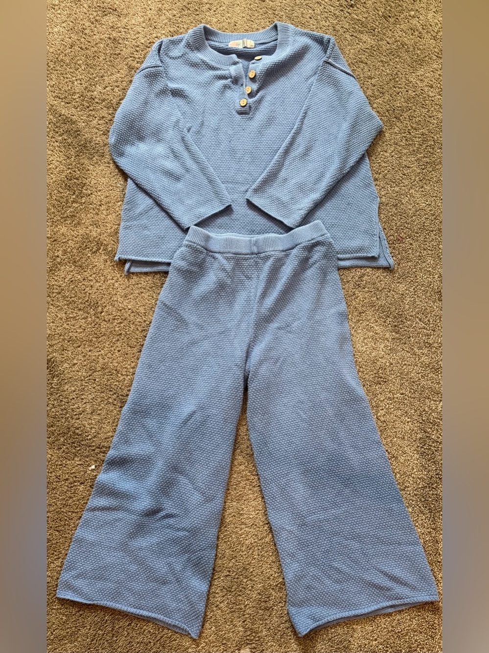 Free People Hailee sweater set size M